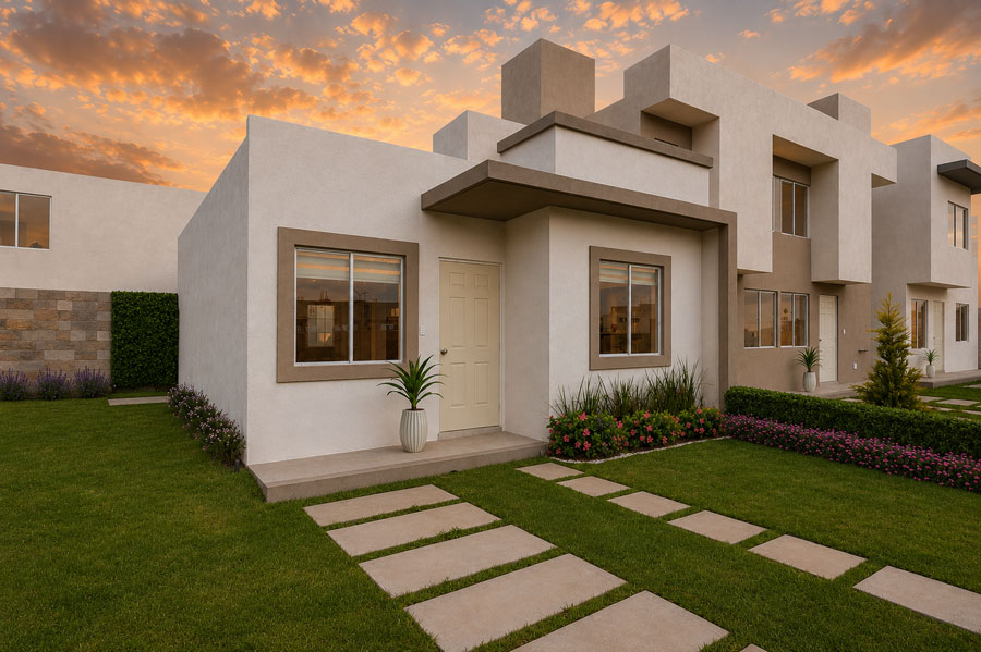 Fachada del modelo Sevilla